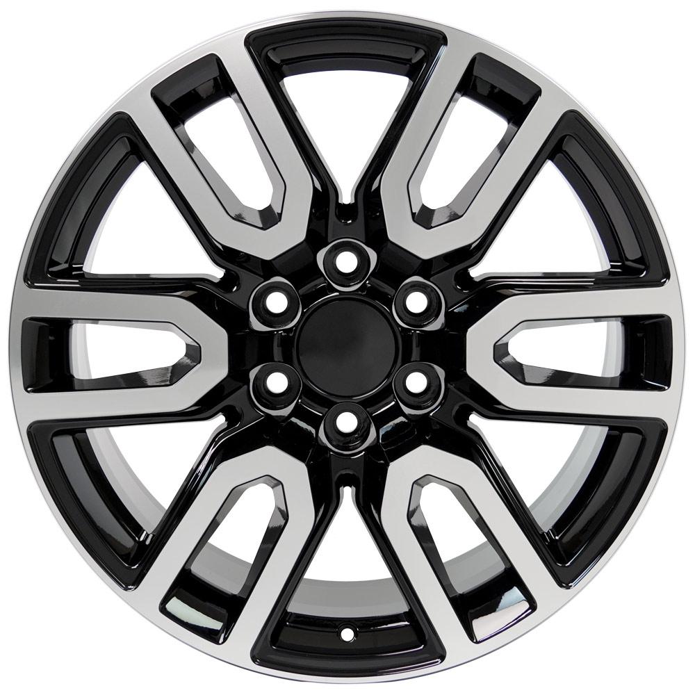 OE Wheels CV36 Gloss Black Machined 20x9 +28 6x139.7|N/Amm 78.1mm - Wheelwiz