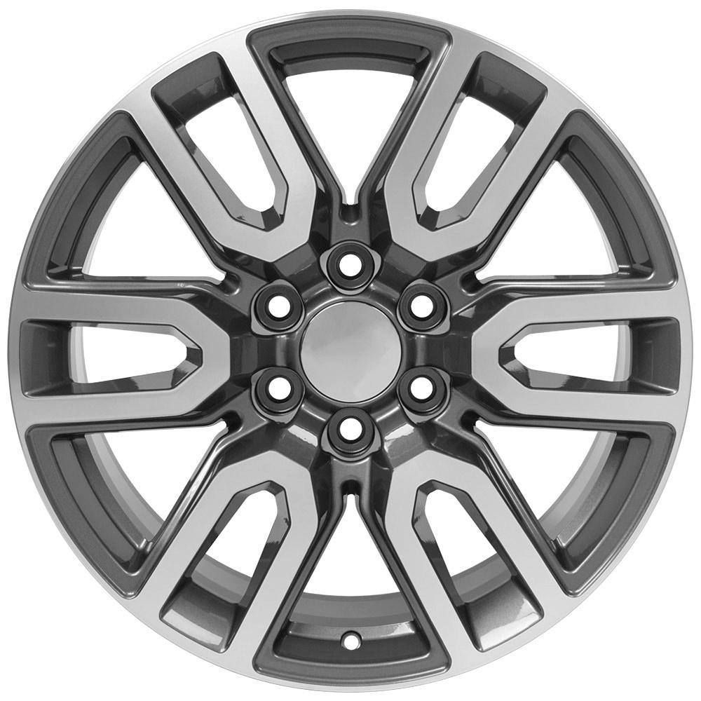 OE Wheels Replica CV36 Gunmetal Machined 20x9.0 +24 6x139.7mm 78.1mm - Wheelwiz