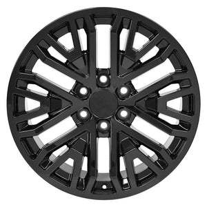 OE Wheels Replica CV37 Gloss Black 20x9.0 +28 6x139.7mm 78.1mm