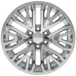 OE Wheels Replica CV37 Chrome 20x9.0 +28 6x139.7mm 78.1mm