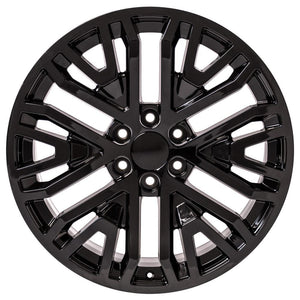 OE Wheels Replica CV37 Gloss Black 22x9.0 +28 6x139.7mm 78.1mm