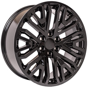 OE Wheels Replica CV37 Gloss Black 22x9.0 +28 6x139.7mm 78.1mm