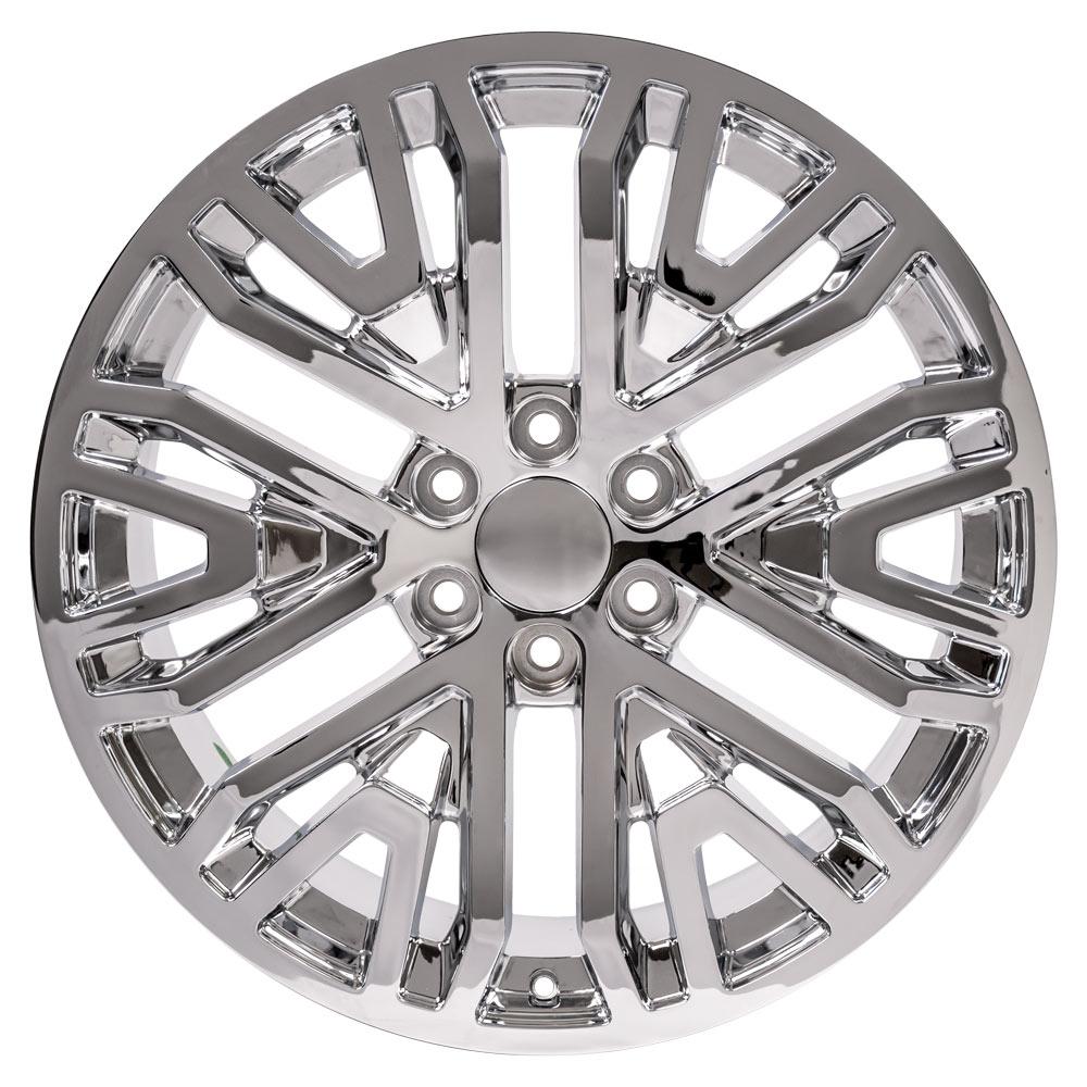 OE Wheels Replica CV37 Chrome 22x9.0 +28 6x139.7mm 78.1mm