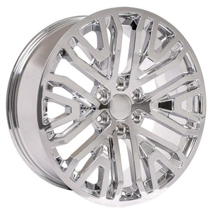 OE Wheels Replica CV37 Chrome 22x9.0 +28 6x139.7mm 78.1mm