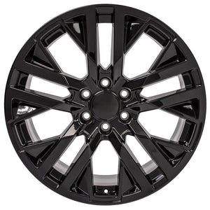 OE Wheels Replica CV38 Gloss Black 22x9.0 +28 6x139.7mm 78.1mm