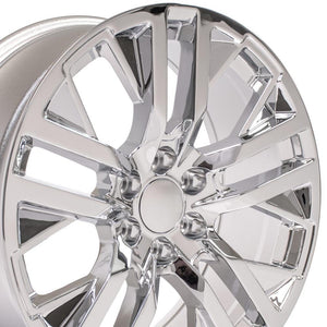 OE Wheels Replica CV38 Chrome 22x9.0 +28 6x139.7mm 78.1mm