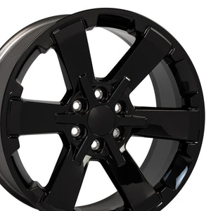 OE Wheels Replica CV41B Gloss Black 22x9.0 +24 6x139.7mm 78.1mm