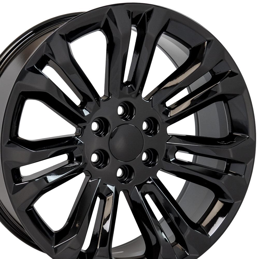 OE Wheels Replica CV43 Gloss Black 22x9.0 +24 6x139.7mm 78.1mm - Wheelwiz