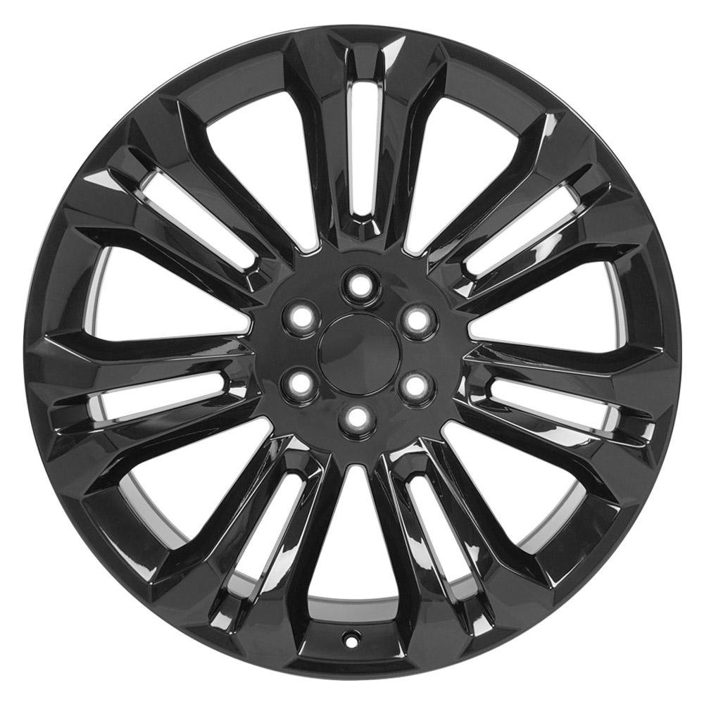 OE Wheels Replica CV43 Gloss Black 24x10.0 +24 6x139.7mm 78.1mm - Wheelwiz