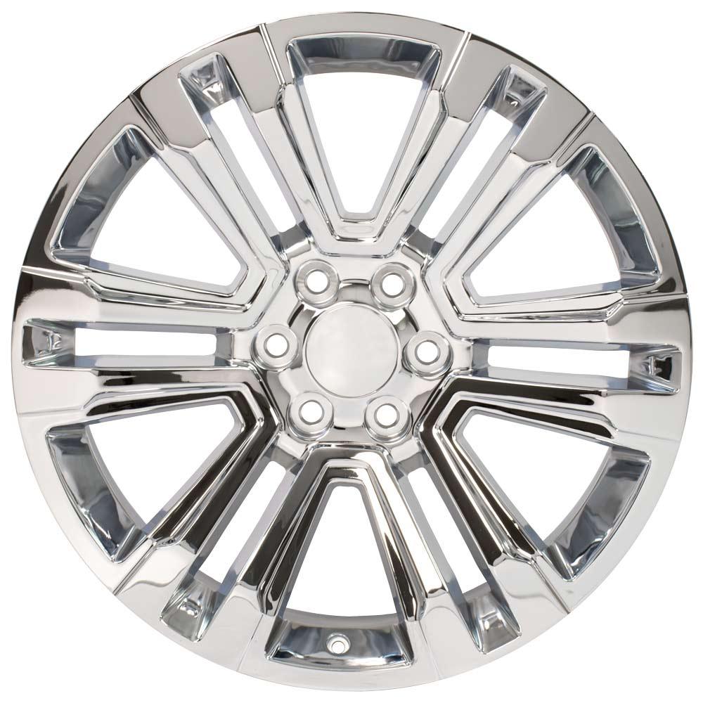 OE Wheels Replica CV44 Chrome 22x9.0 +24 6x139.7mm 78.1mm