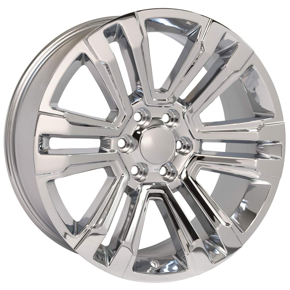 OE Wheels Replica CV44 Chrome 22x9.0 +24 6x139.7mm 78.1mm