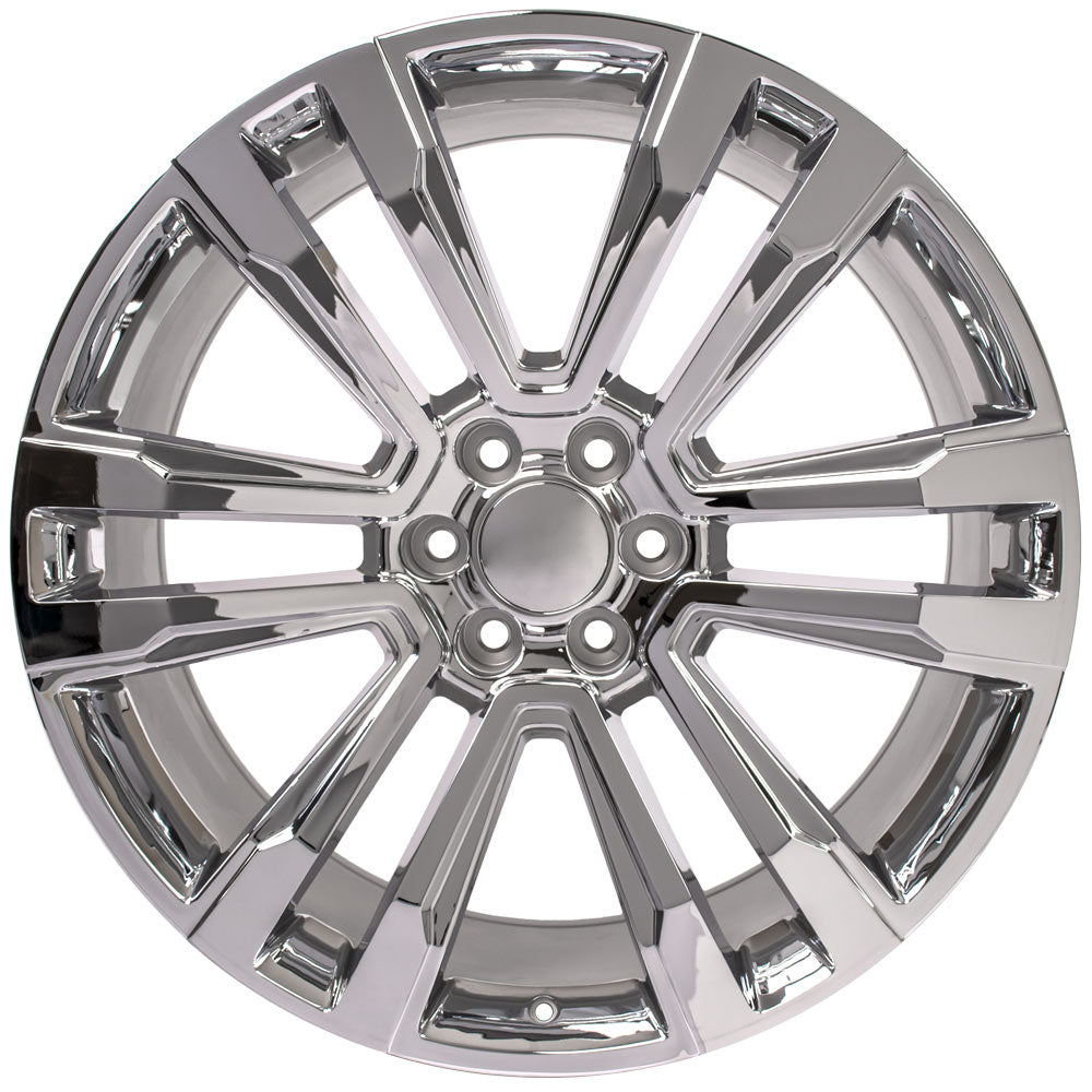 OE Wheels Replica CV44 Chrome 24x10.0 +24 6x139.7mm 78.1mm