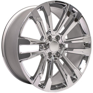 OE Wheels Replica CV44 Chrome 24x10.0 +24 6x139.7mm 78.1mm