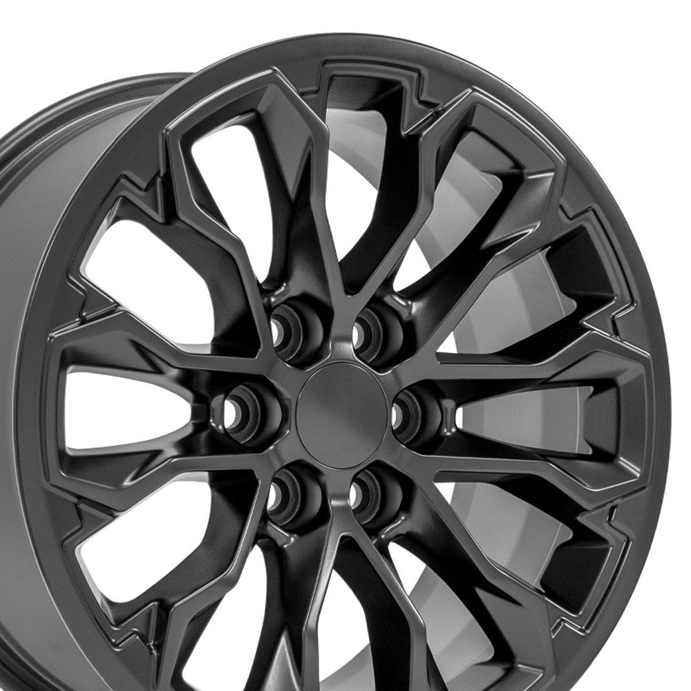 OE Wheels Replica CV54 Satin Black 17x8.0 +33 6x120mm 66.9mm - Wheelwiz