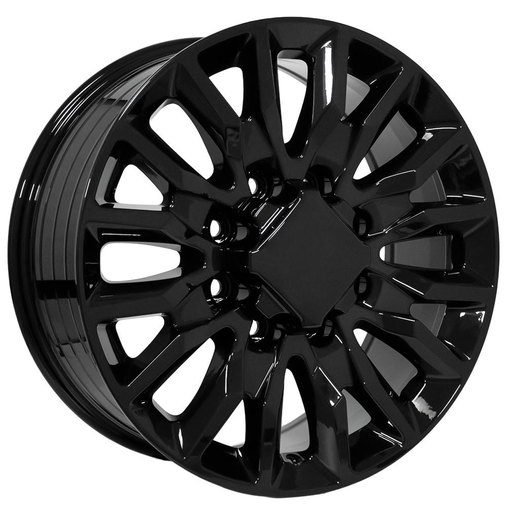 OE Wheels CV59B Gloss Black 20x8.5 +44 8x180|N/Amm 124.1mm - Wheelwiz