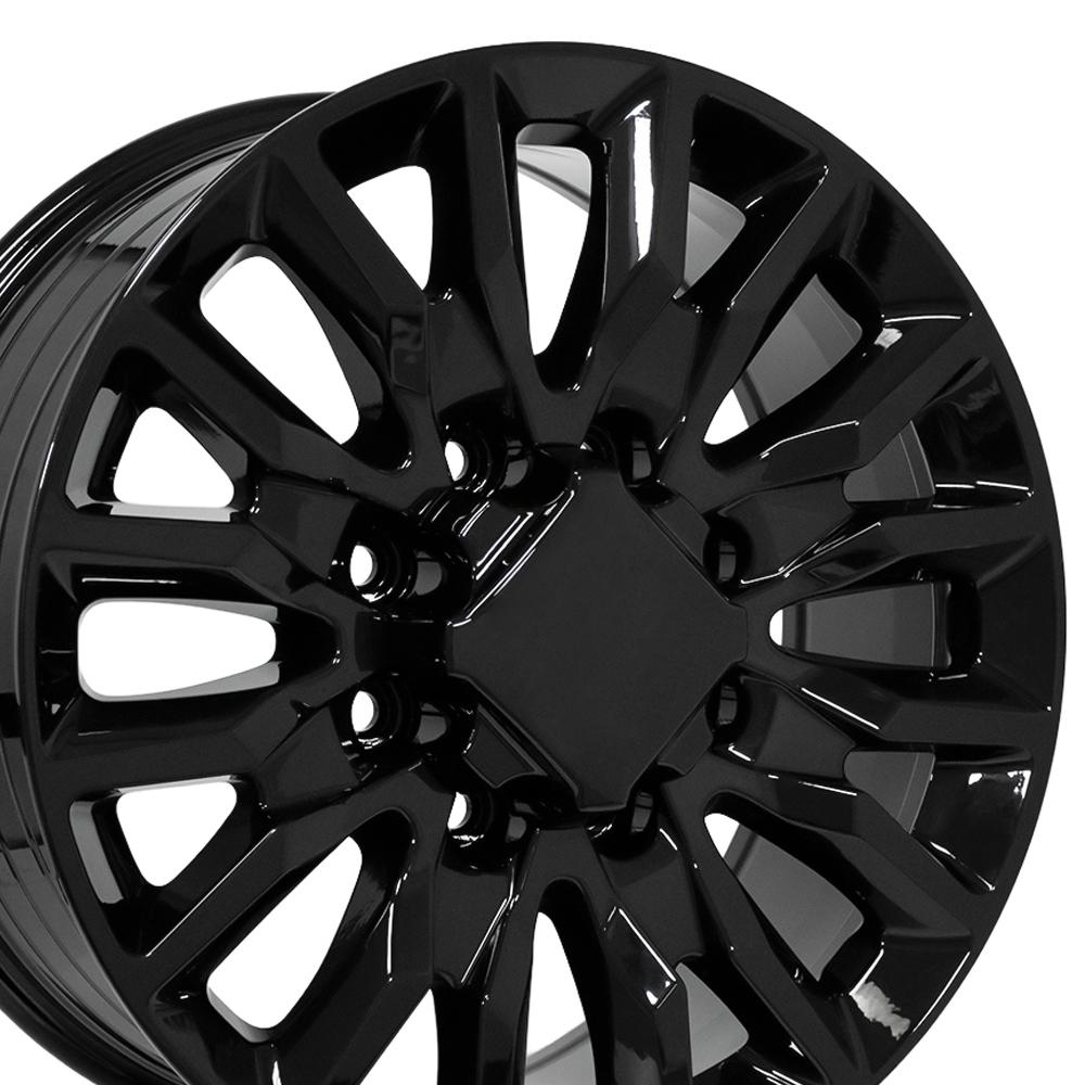OE Wheels CV59B Gloss Black 20x8.5 +44 8x180|N/Amm 124.1mm - Wheelwiz