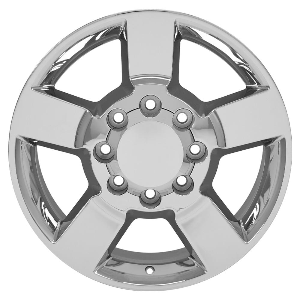 OE Wheels Replica CV59B Chrome 20x8.5 +44 8x180mm 124.1mm