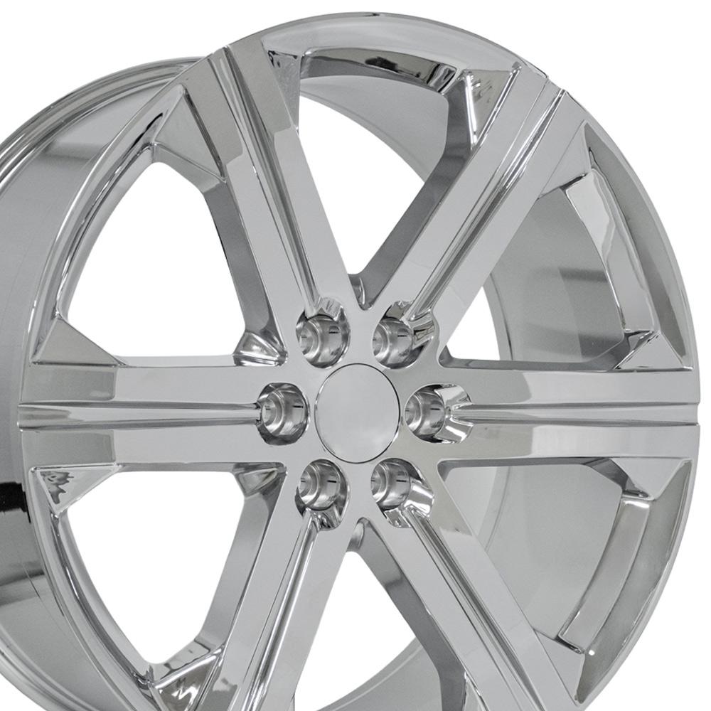 OE Wheels CV60 Chrome 24x10 +30 6x139.7|N/Amm 78.1mm - Wheelwiz
