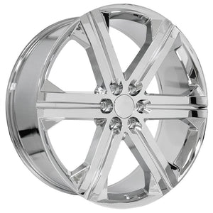 OE Wheels CV60 Chrome 26x10 +30 6x139.7|N/Amm 78.1mm - Wheelwiz