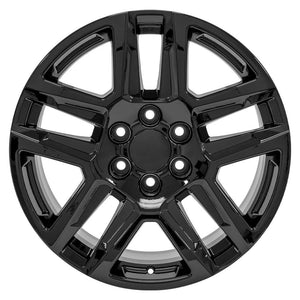 OE Wheels Replica CV63 Gloss Black 20x9.0 +28 6x139.7mm 78.1mm