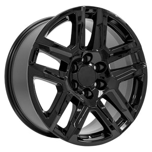 OE Wheels Replica CV63 Gloss Black 20x9.0 +28 6x139.7mm 78.1mm