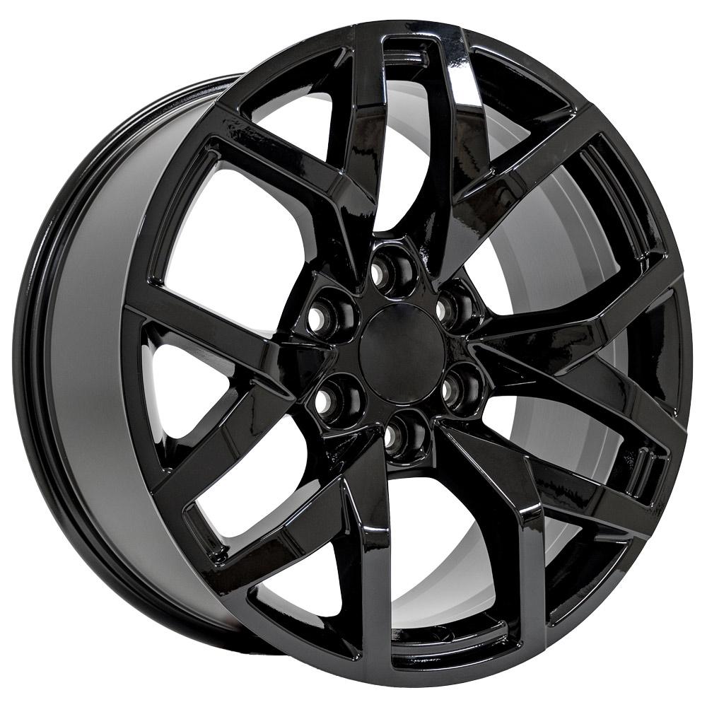 OE Wheels Replica CV66 Gloss Black 20x9.0 +28 6x139.7mm 78.1mm - Wheelwiz