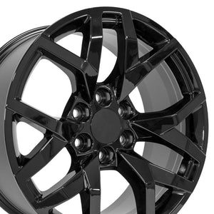 OE Wheels Replica CV66 Gloss Black 22x9.0 +28 6x139.7mm 78.1mm