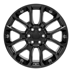 OE Wheels Replica CV67 Satin Black 22x9.0 +28 6x139.7mm 78.1mm