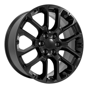 OE Wheels Replica CV67 Satin Black 22x9.0 +28 6x139.7mm 78.1mm