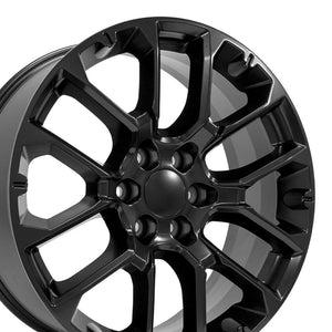 OE Wheels Replica CV67 Satin Black 22x9.0 +28 6x139.7mm 78.1mm