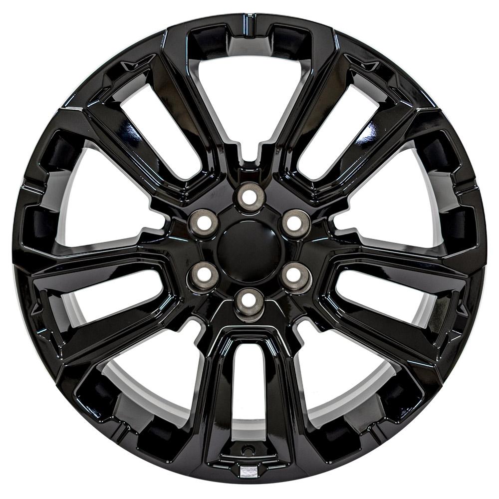 OE Wheels Replica CV68 Gloss Black 22x9.0 +28 6x139.7mm 78.1mm