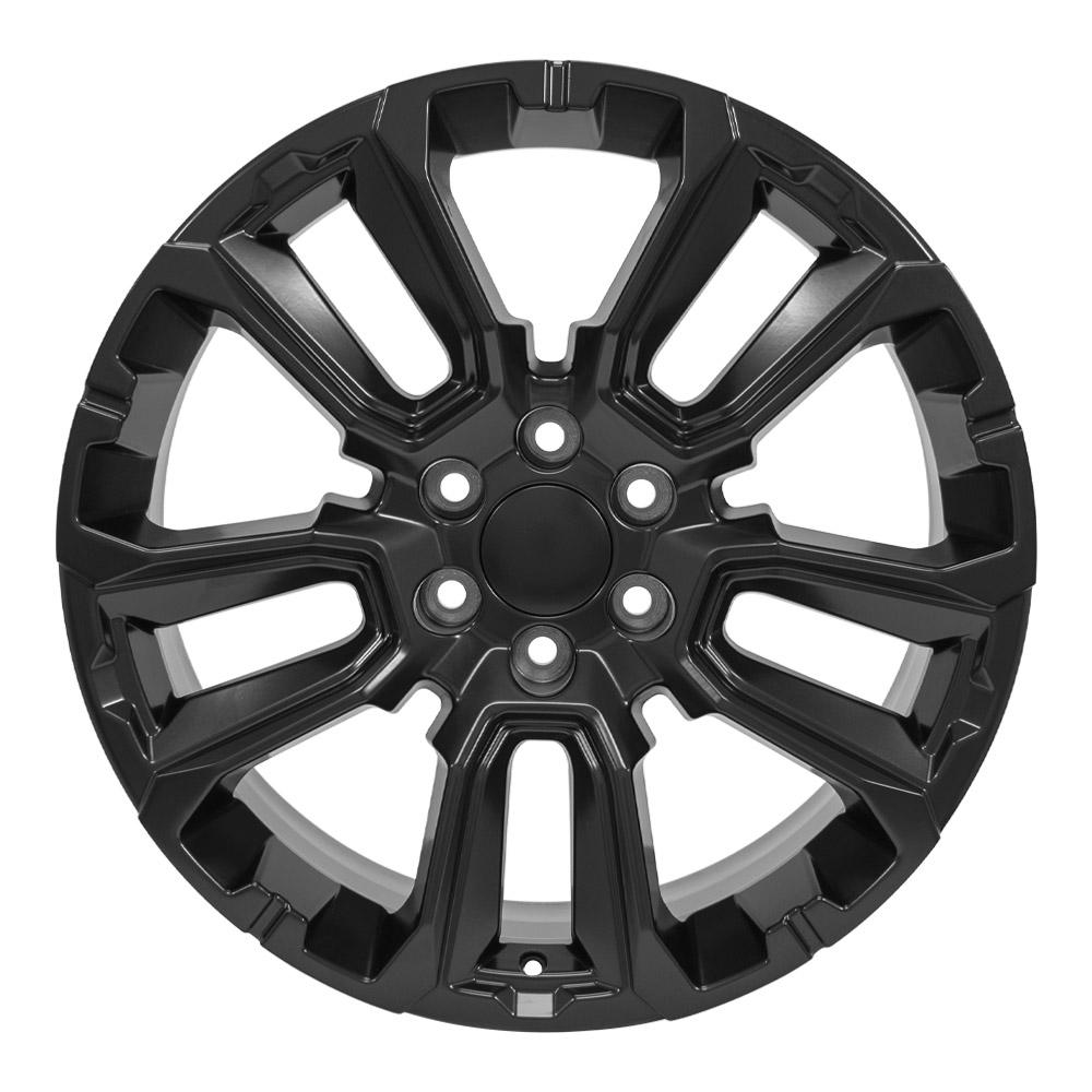 OE Wheels Replica CV68 Satin Black 22x9.0 +28 6x139.7mm 78.1mm