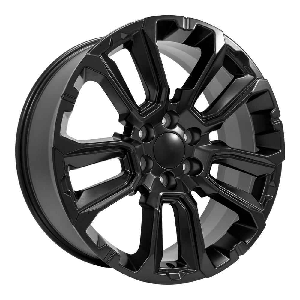 OE Wheels Replica CV68 Satin Black 22x9.0 +28 6x139.7mm 78.1mm