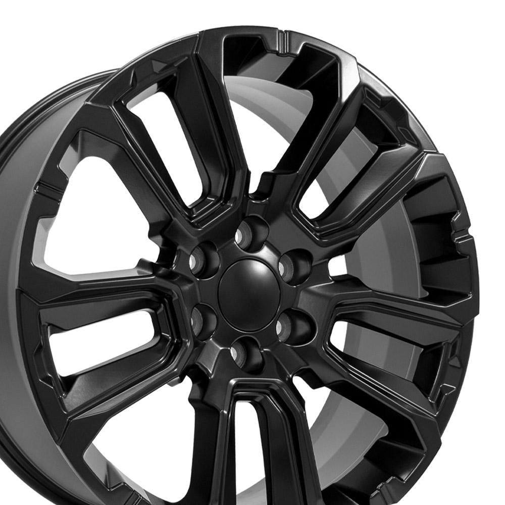OE Wheels Replica CV68 Satin Black 22x9.0 +28 6x139.7mm 78.1mm