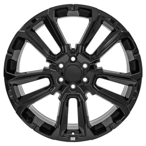 OE Wheels Replica CV68 Gloss Black 24x10.0 +28 6x139.7mm 78.1mm