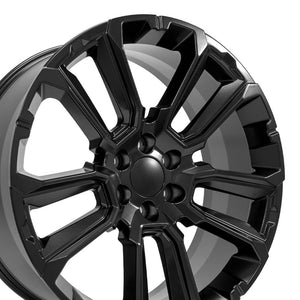 OE Wheels Replica CV68 Satin Black 24x10.0 +28 6x139.7mm 78.1mm