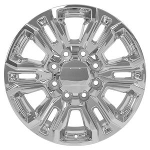 OE Wheels Replica CV70B Chrome 20x8.5 +47 8x180mm 124.1mm