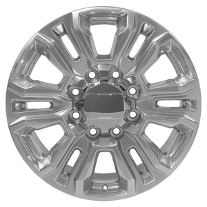 OE Wheels Replica CV70B Polished 20x8.5 +47 8x180mm 124.1mm