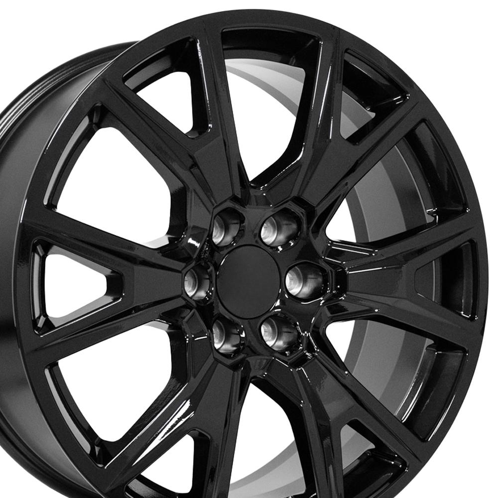 OE Wheels CV71 Gloss Black 22x9 +28 6x139.7|N/Amm 78.1mm - Wheelwiz