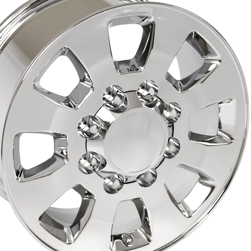 OE Wheels Replica CV75B Chrome 18x8.0 +44 8x180mm 124.1mm