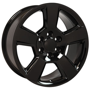 OE Wheels Replica CV76 Gloss Black 20x9.0 +27 6x139.7mm 78.1mm