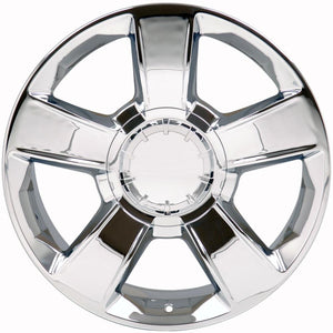 OE Wheels Replica CV79 Chrome 20x8.5 +30 6x139.7mm 78.1mm