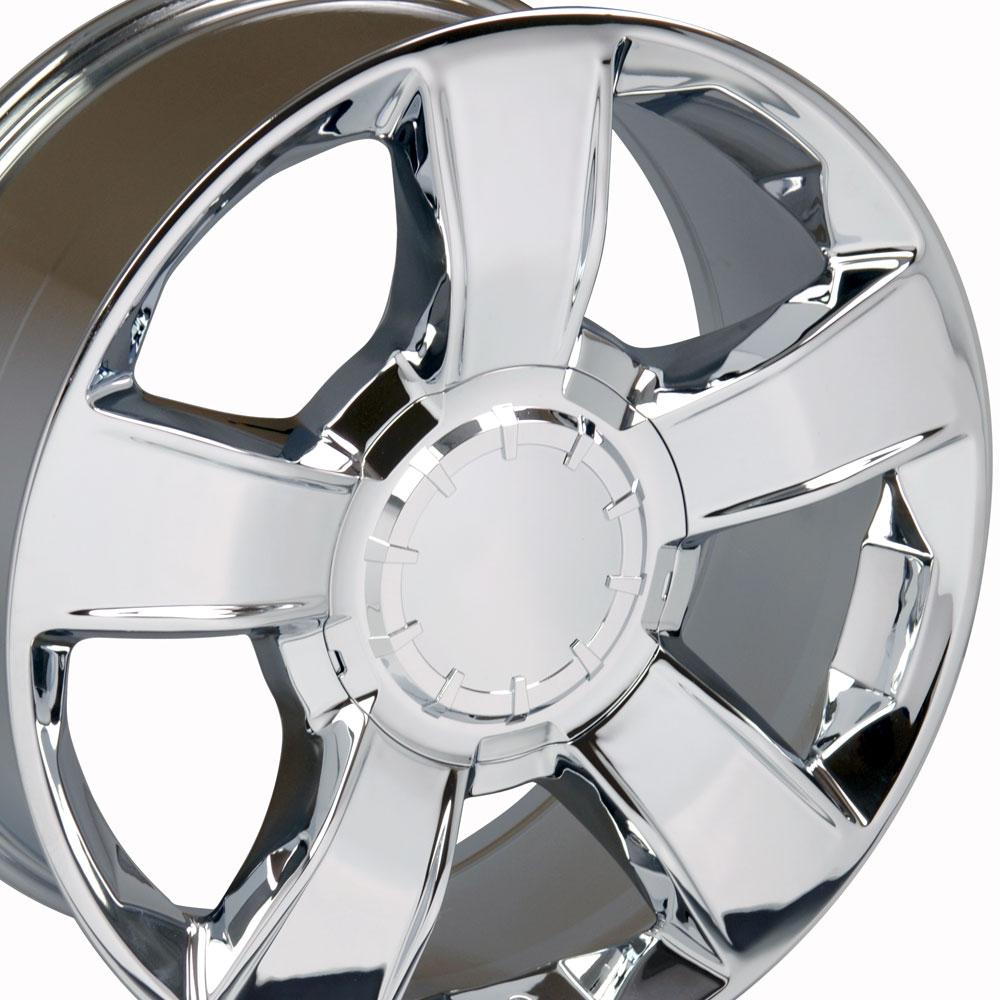 OE Wheels Replica CV79 Chrome 20x8.5 +30 6x139.7mm 78.1mm