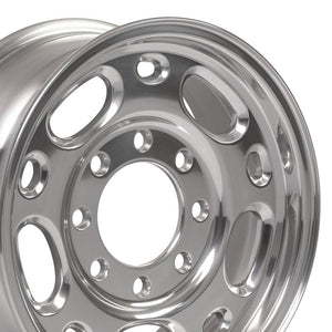 OE Wheels Replica CV82 Polished 16x6.5 +28 8x165.1mm 116.7mm