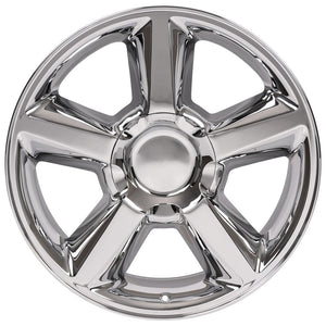 OE Wheels Replica CV83 Chrome 20x8.5 +31 6x139.7mm 78.1mm