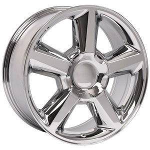 OE Wheels Replica CV83 Chrome 20x8.5 +31 6x139.7mm 78.1mm