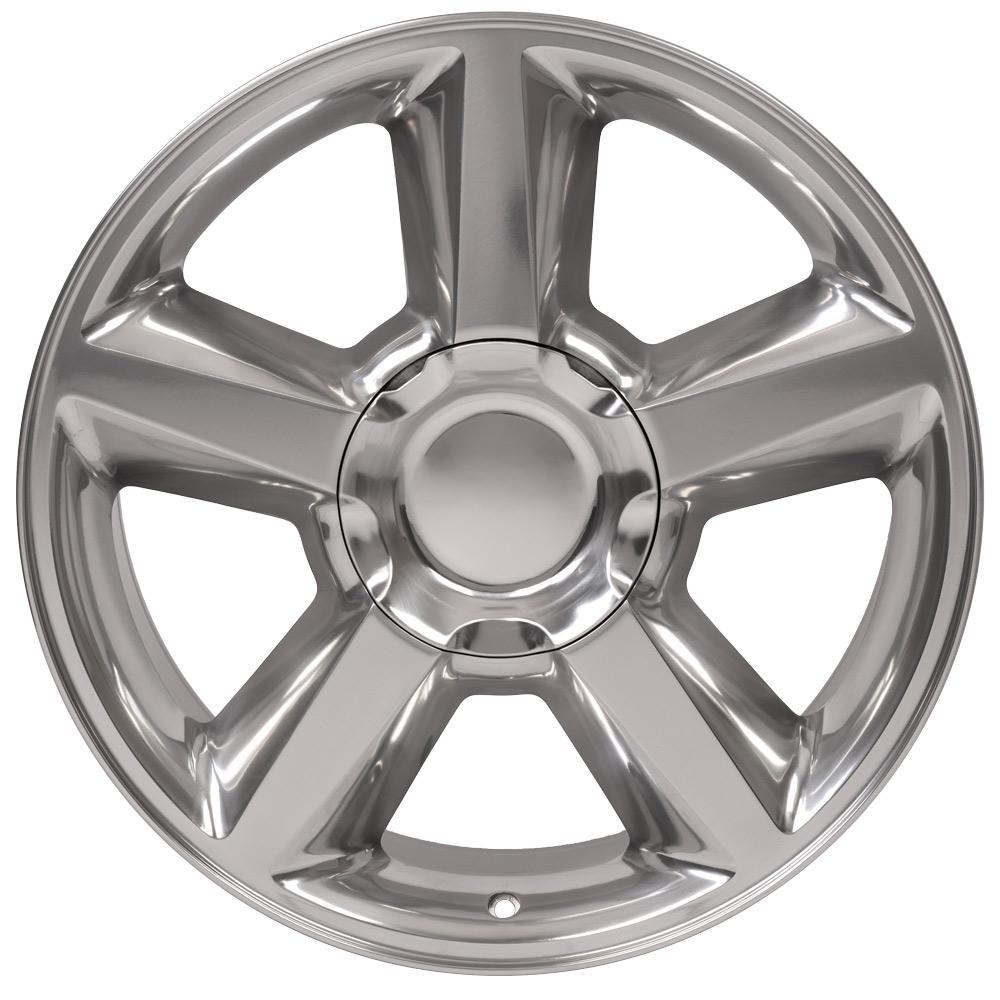 OE Wheels Replica CV83 Polished 20x8.5 +31 6x139.7mm 78.1mm