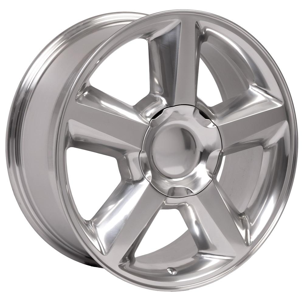 OE Wheels Replica CV83 Polished 20x8.5 +31 6x139.7mm 78.1mm