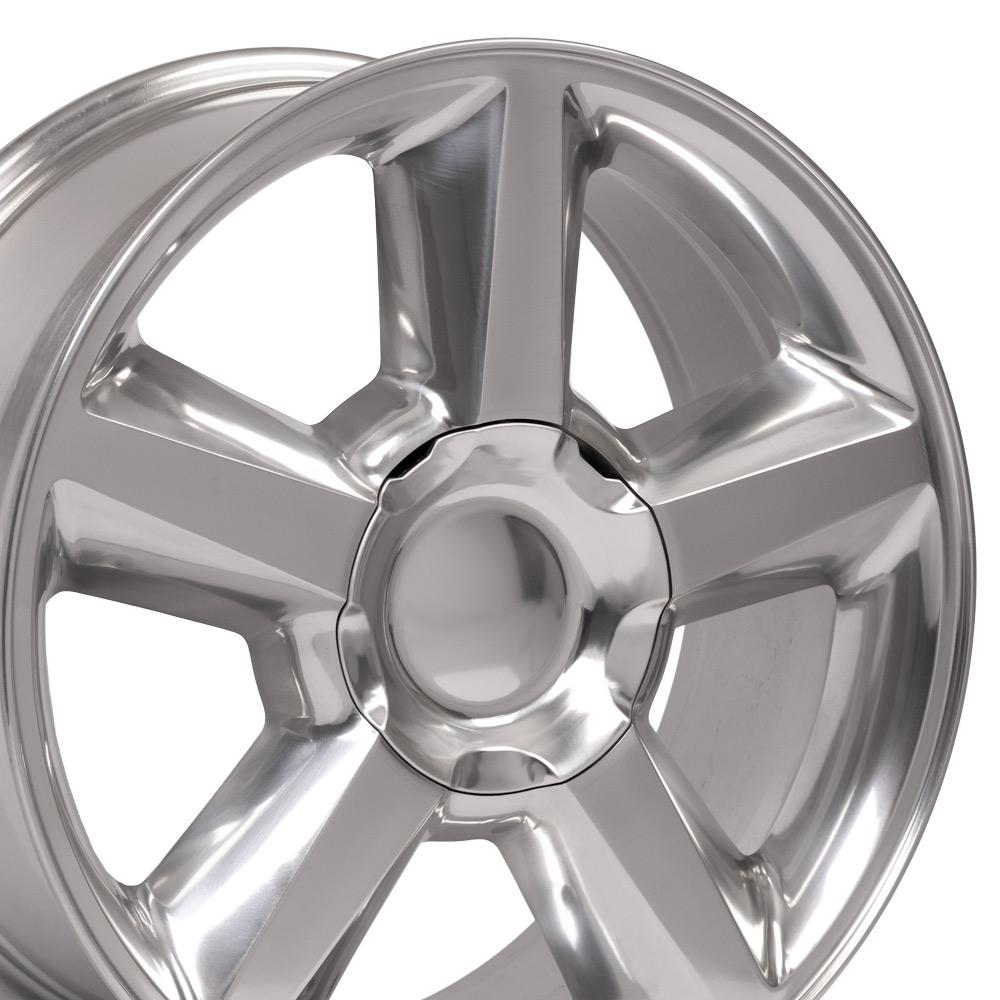 OE Wheels Replica CV83 Polished 20x8.5 +31 6x139.7mm 78.1mm