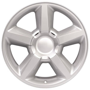 OE Wheels Replica CV83 Silver 20x8.5 +31 6x139.7mm 78.1mm